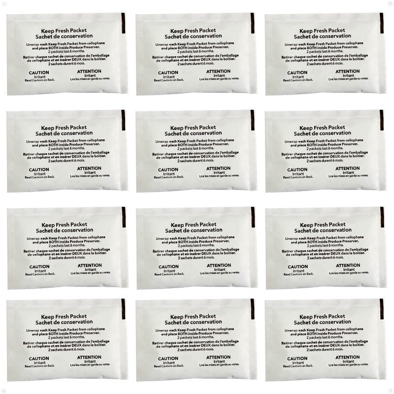 prime&swift Refrigerator Produce Preserver W10346771A(12 Packets-6 Pack Included),Replacement for 2117689,AH3503014 - Image 1